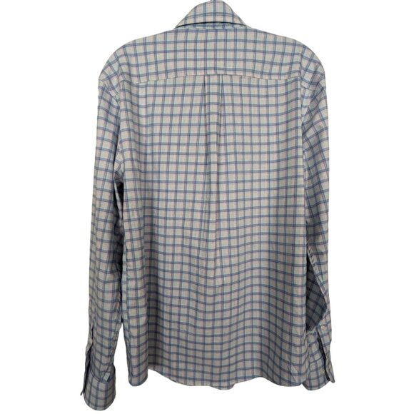 Johnnie-O Shirt Mens Size Small‎ Blue Button Up Performance stretch breathable - Picture 2 of 13